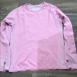 BCG Soft Pink Crew Neck Top